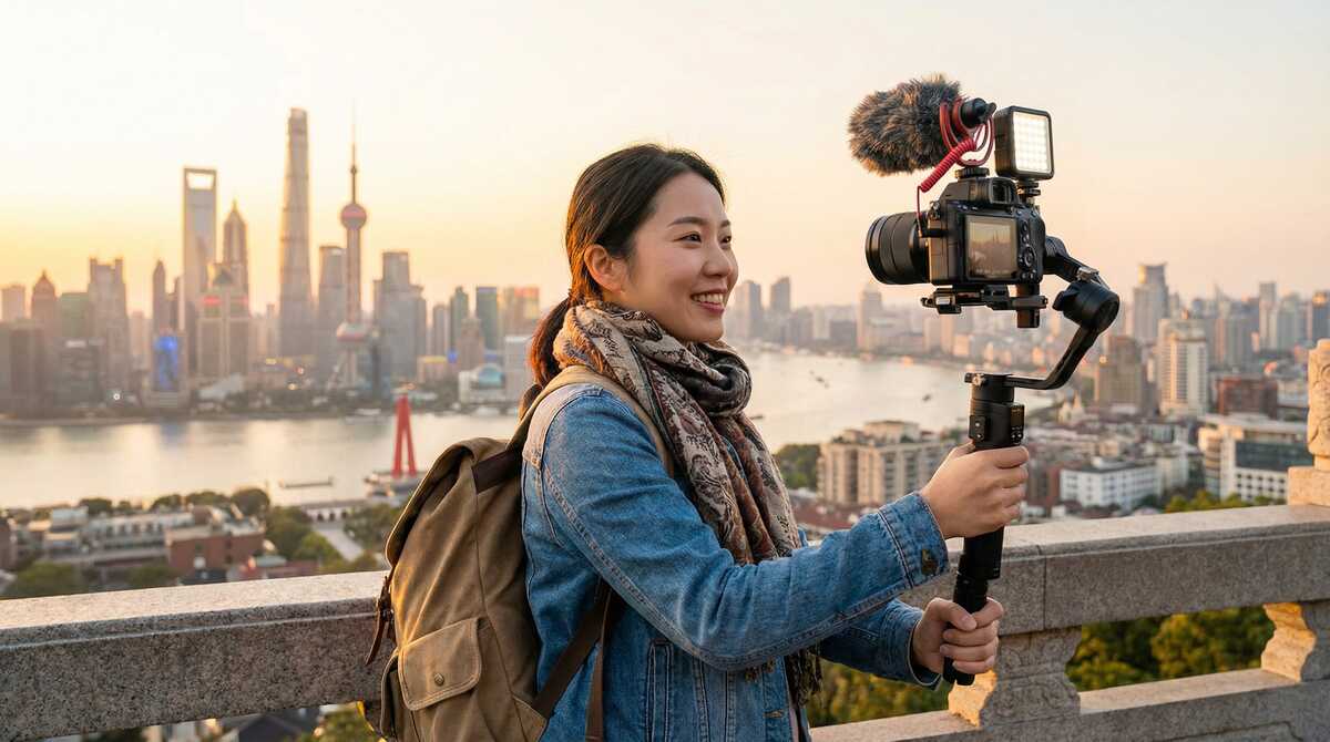 国产自拍旅行视频